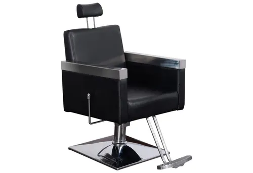 Barberpub hydraulischer Friseurstuhl 3021BK - Stuhl für Friseure, kippbar bis 135°, 360° drehbar mit Sperre für optimalen Komfort und Flexibilität beim Frisieren.