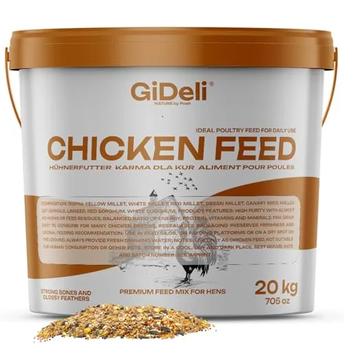 GiDeli Hühnerfutter 20 kg in Eimer