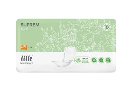 Ontex Suprem Light Extra Plus - Inkontinenzeinlagen bei häufigem Harndrang und Blasenschwäche, 16 Stück