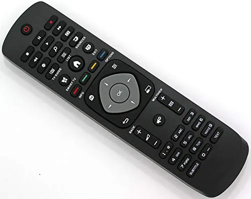 Ersatz Fernbedienung for Philips TV | 49PFT4001/05 | 49PFT4132 | 49PUH4900/88 | 49PUH6101/88 | 49PUK4900/12 | 49PUS6031S/12 |