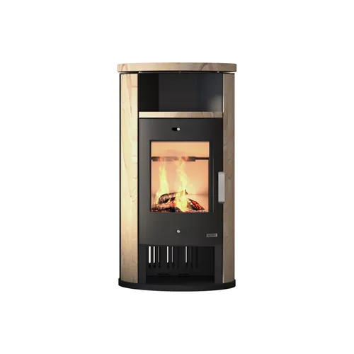 Accente Kaminofen Verona II Sandstein grau 7,5 kW – Elegante Wärme - Der Accente Kaminofen Verona II überzeugt mit elegantem Sandsteindesign und 7,5 kW Heizleistung. Ideal für gemütliche Abende und effiziente Wärmeverteilung in Ihrem Zuhause.