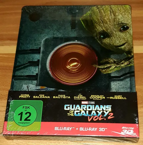 Marvels Guardians of the Galaxy 2 (Limited-Steelbook Blu-ray/Blu-ray3D) NEU/OVP