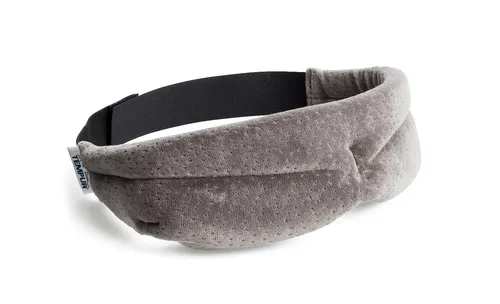 TEMPUR® Schlafmaske - Blickdichte, weiche Schlafbrille - Schlafbrillen für erholsamen Schlaf, lichtundurchlässig und aus weichem Material für ultimativen Komfort.