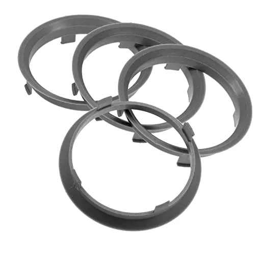 4X Zentrierringe 70,1 x 66,6 mm Silber Felgen Ringe Made in Germany