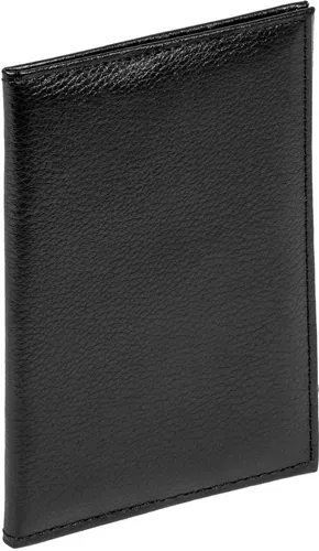 Walther EU-Pass/Reisepass Lederetui 14x9,5 cm, schwarz