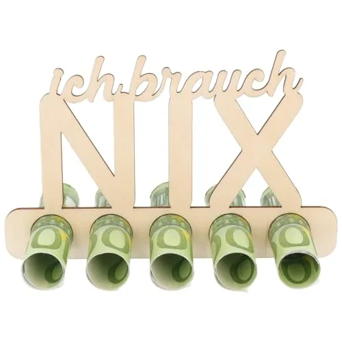 Spruchreif | Holz-Geldkassette | Originelles Geldgeschenk | Dankeschön Geschenk | Geldgeschenk Geburtstag Weihnachten | Geschenkgutschein