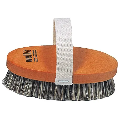 Redecker Wellfit Massagebürste 14 cm: Effektive Lymphdrainage und Cellulite-Reduzierung - Badebürsten für trockene Lymphdrainage, bekämpft Cellulite und Akne, fördert die Durchblutung und sorgt für ein straffes Hautbild.