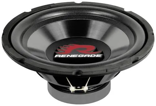 Renegade RXW104 Auto-Subwoofer 500W 4Ω - 25 cm (10