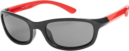 Jungen Mädchen Kinder Sonnen Brille Designer Modern Cool Abgefahren 30460 Schwarz-Rot