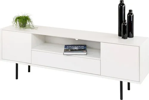 Paroli Sideboard Susa, 165 cm breit, 2 Türen in weiß von Paroli