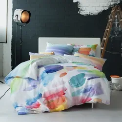 ESTELLA Mako-Satin Wendebettwäsche Splash Multicolor von ESTELLA