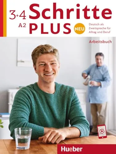 Schritte plus Neu 3+4: Deutsch als Zweitsprache für Alltag und Beruf - Arbeitsbuch mit integrierten Audios online, ideal für effektives Lernen der deutschen Sprache im Alltag und Beruf.