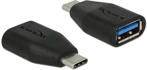 Delock USB 2.0 Adapter [1x USB 3.1 Stecker A - 1x USB-C 3.1 Buchse] 65519