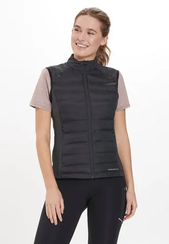 ENDURANCE Damen Weste REITTA W Hybrid Vest - Sportliche Hybrid-Weste für Damen, ideal zum Laufen und Outdoorfitness. Mit Windstopper-Membran, reflektierenden Elementen und besten Bewegungsfreiheit durch Stretch-Einsätze.