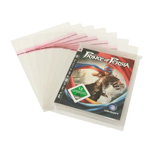 St. Schutzhüllen für Playstation 3 Box verschließbar mit Klappe glasklar 100