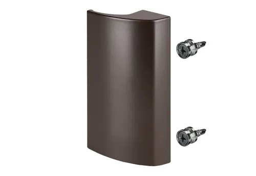 SO-TECH® Türgriff Balkontürgriff SEJA II für Terrassentür Ziehgriff Aluminium, braun - 85 x 40 x 20 mm