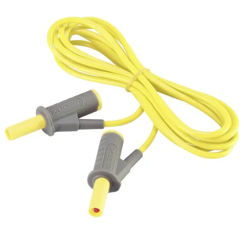 VOLTCRAFT Kabelzubehör VOLTCRAFT MSB-501 Sicherheits-Messleitung [Lamellenstecker 4 mm - Lame, (MSB-501)