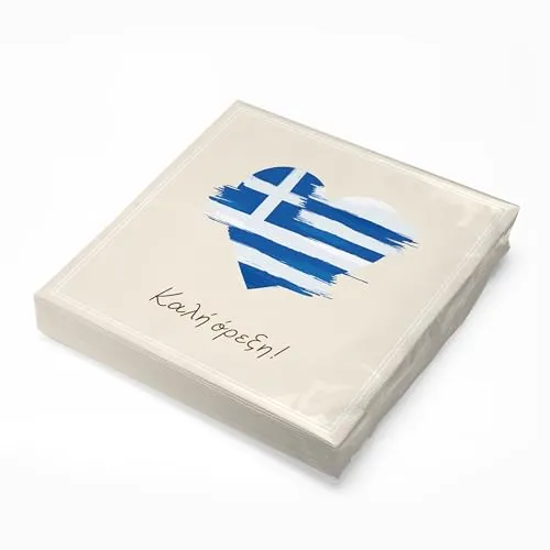 Papierservietten Weiß von itenga