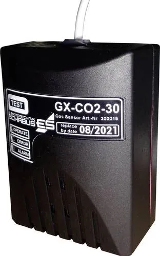 Schabus GX-CO2-30 Gas-Sensor - Gasmelder für die Gastronomie, optimiert für GX-A1 und GX-HS, erkennt präzise Kohlendioxid für mehr Sicherheit am Arbeitsplatz.