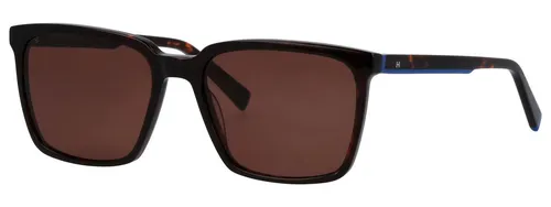 HUMPHREY´S eyewear Sonnenbrille 588181 Form rechteckig, blauen Akzenten am Bügel, adc uv 400