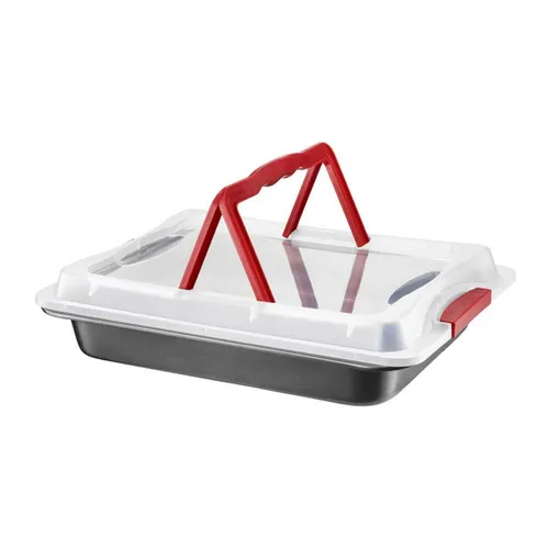 Backform mit Deckel   Lakritze 42 x 29 x 5 cm AMBITION