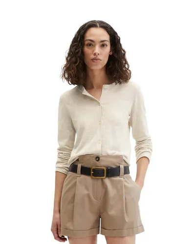Marc O'Polo Cardigan aus Organic Cotton-Leinen-Mix in Grau XXL - Eleganter Cardigan aus hochwertigem Baumwoll-Leinen-Mix, ideal für vielseitige Looks. Mit Rundhalsausschnitt und Knopfleiste für einen modernen Touch. Perfekt für den Alltag.