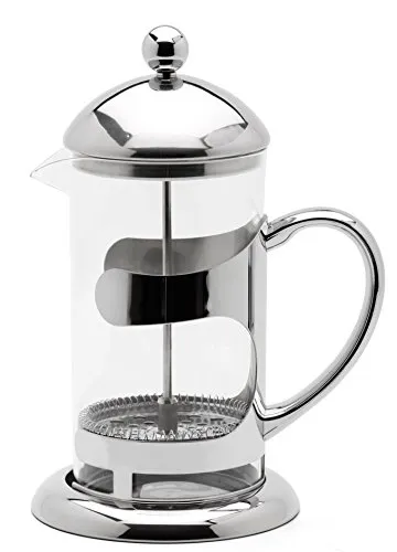 Weis Pressfilterkanne, Edelstahl, Silber, 21,5x19,5x15,3 cm