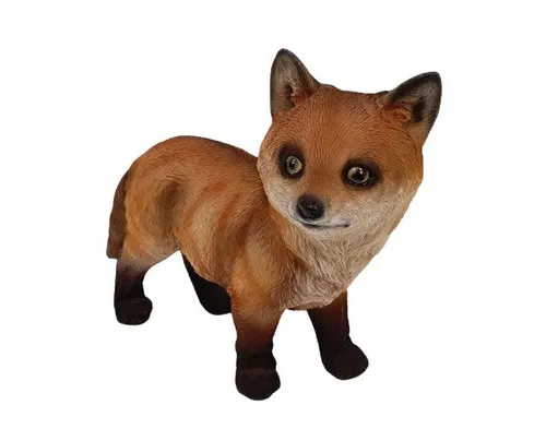 Dekofigur Fuchs stehend 21 x 8 x 26 cm in orange von FD