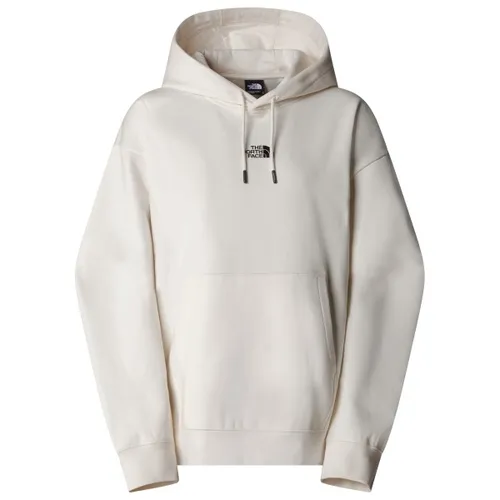 The North Face Womens Essential Oversize Hoodie - Komfortabler Hoodie für Damen in Weiß - Outdoor Hoodies für Damen, ideal für Freizeit und Alltag, aus weichem Baumwoll-Polyester-Mix mit Oversize-Passform für maximale Bewegungsfreiheit und Komfort.