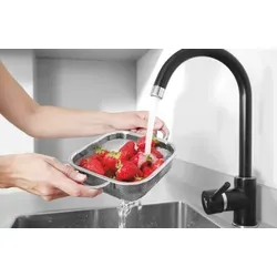 Hendi Küchensieb Spitzsieb 647561 - Ø 24,5cm Edelstahl - Sonstige Küchenhelfer, feinmaschiges Spitzsieb für die Gastronomie, spülmaschinengeeignet mit praktischem Griff und Auflageraste für optimalen Komfort.