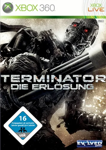 Terminator - Die Erlösung - Spiele als John Connor in diesem spannenden Third-Person-Actionspiel, das auf dem Film basiert. Erlebe einzigartige Angriffstaktiken und einen Koop-Modus im Kampf gegen Skynet!
