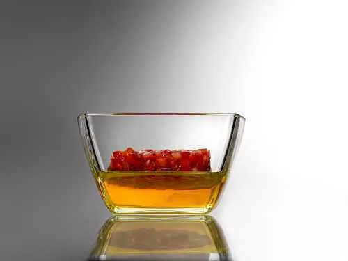 6er Set Glasschalen – Elegante Dessert- und Vorspeiseschalen - Servierplatten & -schalen, aus klarem Glas, ideal für stilvolle Anlässe und vielseitige Verwendung.