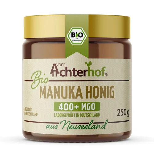 Bio Manuka Honig 250g | 100% BIO | 400+ MGO