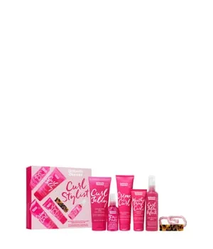Umberto Giannini Curl Jelly Curl Stylist Giftset - Haarstyling-Set mit 5 Stylingprodukten und 3 exklusiven Haaraccessoires für perfekt definierte Locken. Ideal als Geschenk für Lockenliebhaber.