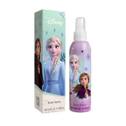Frozen II Kinderparfüm Körperspray − Body Spray mit Elsa Motiv mit tollem Duft, Geschenk für Kinder (200ml)