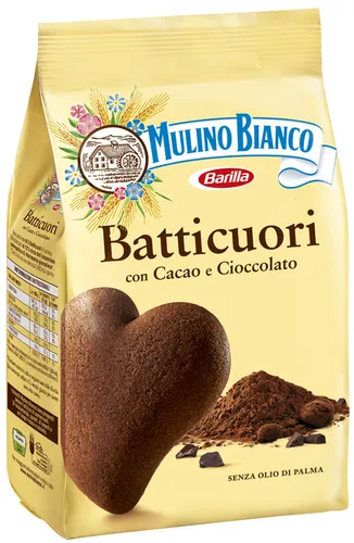 Batticuori Schokolade Herz Kekse 350g - Mulino Bianco