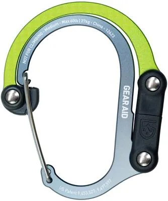 GearAid Heroclip, M, hellgrün