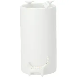 räder Living Porzellanvase mit Katzenfigur und Vogelschwarm in gold von Räder