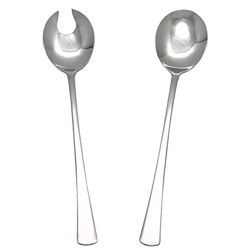 GRÄWE Salatbesteck, 2-teilig Edelstahl, Serie WÜRZBURG