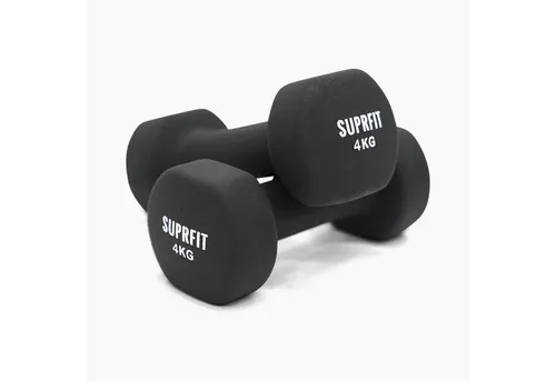 SF SUPRFIT Kurzhantel - Vinyl Gymnastikhanteln (Paar, 0,5 - 10 Kg) - Vielseitige Kurzhanteln für Krafttraining, Yoga und Pilates, mit langlebiger Vinylbeschichtung und ergonomischem Griff für maximalen Komfort.