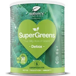 Supergreens – Grüner Superfood-Mix mit Chlorella & Kurkuma – 150 g