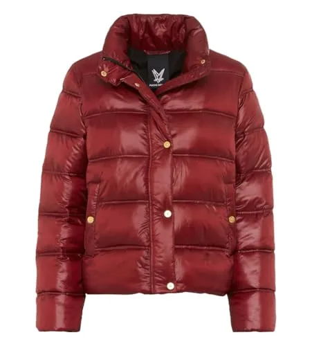 FUCHS SCHMITT Steppjacke Damen Gr. 42 rot - Modische Funktionsjacke für Damen, wasserabweisend und leicht, perfekt für Spaziergänge und Verabredungen. Mit praktischen Eingrifftaschen für Wertgegenstände.