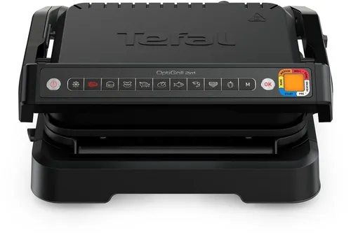 Tefal GC7728 Optigrill 2in1 Kontaktgrill schwarz von Tefal