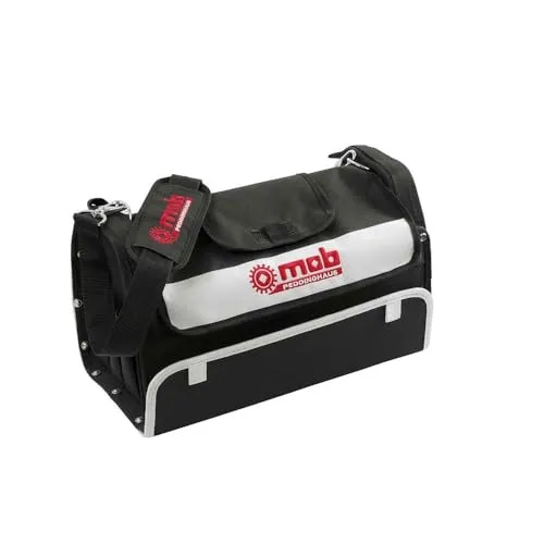 Peddinghaus 9570000001 Werkzeugtasche unbestückt - Robuste Werkzeugtasche 'Easy Bag' mit 3 Innen- und 8 Außenfächern, ideal für die perfekte Organisation. Extrem stabiler Stahlrohrtragegriff und verstellbarer Tragegurt, bis 25 kg belastbar.