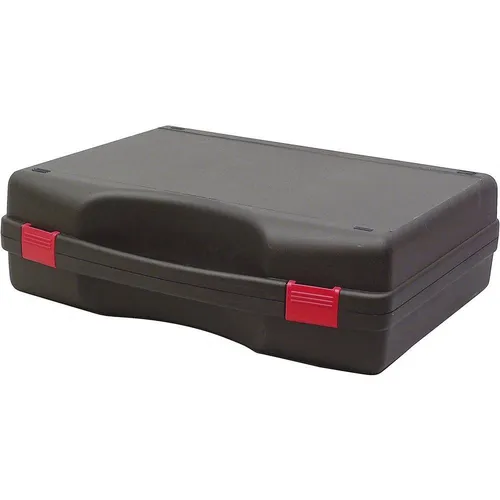 Schwarzer Koffer Tekno 450X360X140 - 17 Liter Volumen, aus recycelbarem Polypropylen, lebensmittelecht und ideal für vielseitige Anwendungen