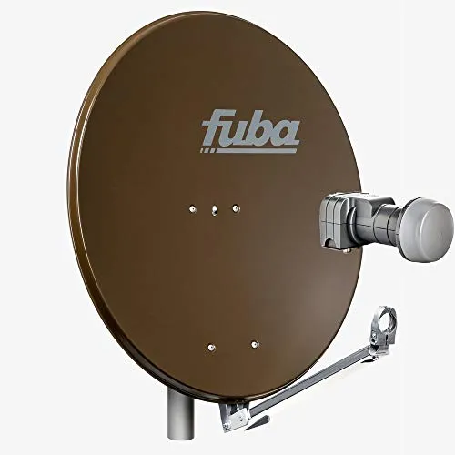 Fuba Satellitenschüssel Komplettset 2 Teilnehmer DAL 802 B von Fuba