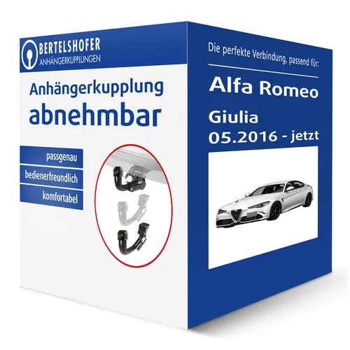 Produktbild GDW 2243T60 Anhängerkupplung für ALFA ROMEO GIULIA (952)