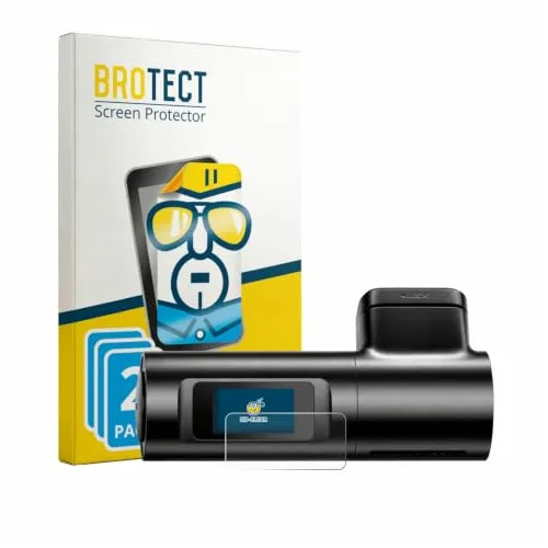 BROTECT 2 Stück Schutzfolie für Azdome M330 Max Displayschutz Folie Made in Germany, Ultra-Klar