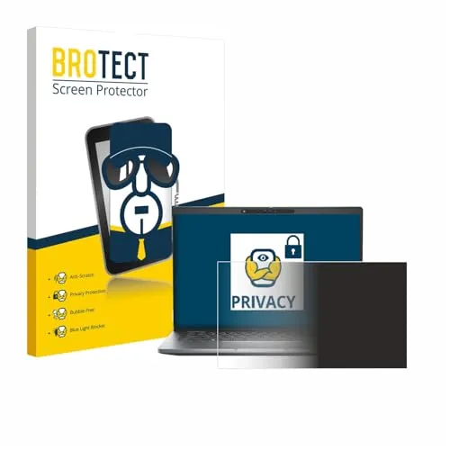 BROTECT Anti-Spy Blickschutzfolie für Dell Latitude 5330 Privacy Screen Protector [Displayschutz-Folie, Sichtschutz, Blaulichtfilter]