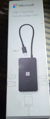 Microsoft USB-C Travel Hub SWV-00002,  - Zubehör für vielseitige Konnektivität, ideal für Reisende mit USB-C Geräten und unterstützt schnelle Datenübertragungen.